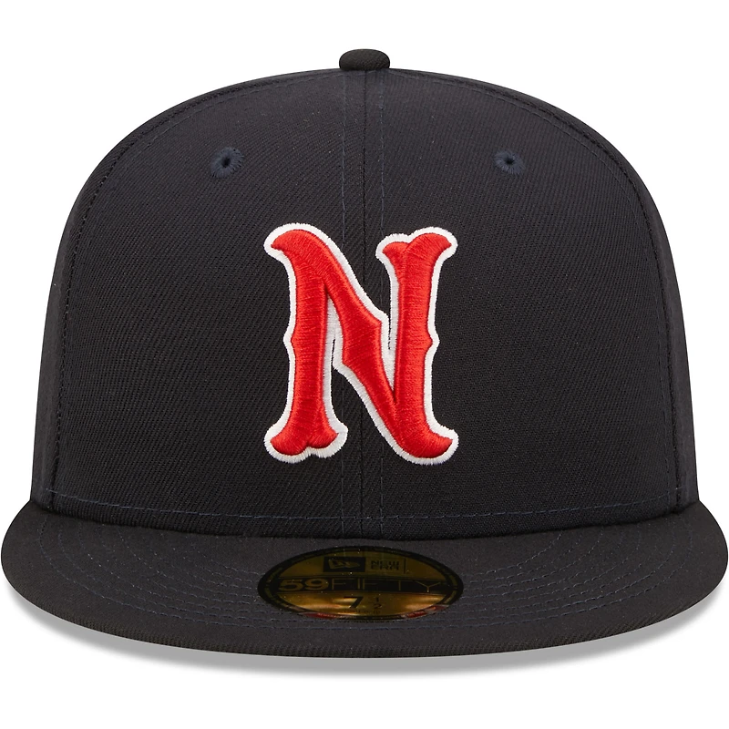 Casquette ajustée pour homme bleu marine Nashville Sounds Authentic Collection Team Home 59FIFTY New Era