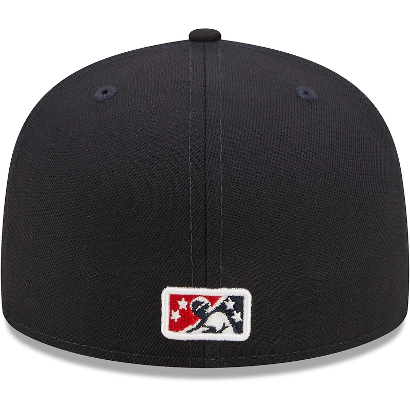 Casquette ajustée pour homme bleu marine Nashville Sounds Authentic Collection Team Home 59FIFTY New Era