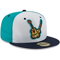Men's New Era White/Navy Vihuelas de Nashville Copa la Diversion 59FIFTY Fitted Hat