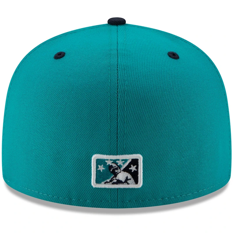 Men's New Era White/Navy Vihuelas de Nashville Copa la Diversion 59FIFTY Fitted Hat