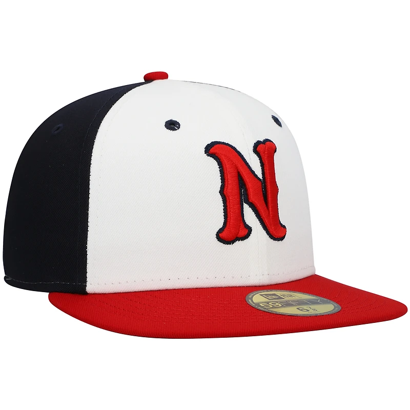 Men's New Era Nashville Sounds Authentic Collection Team Alternate 59FIFTY Fitted Hat