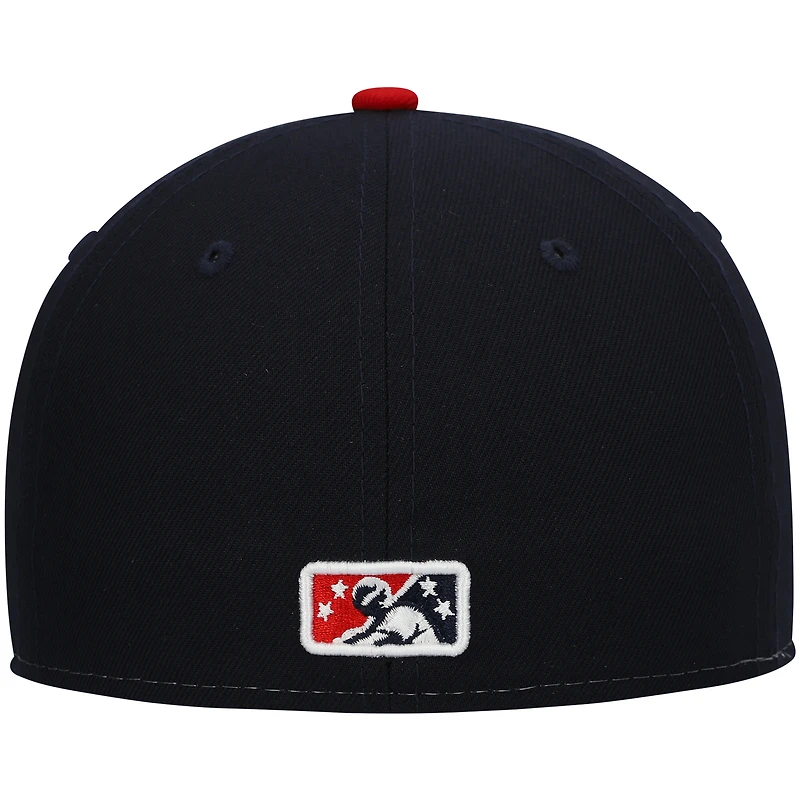 Men's New Era Nashville Sounds Authentic Collection Team Alternate 59FIFTY Fitted Hat