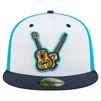 Men's New Era White Nashville Sounds Copa de la Diversión 59FIFTY Fitted Hat