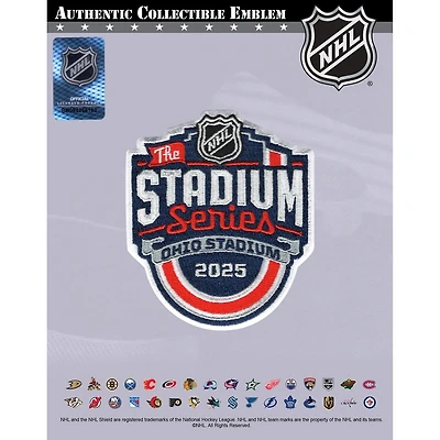National Emblem Columbus Blue Jackets vs. Detroit Red Wings 2025 NHL Stadium Series Jersey Patch