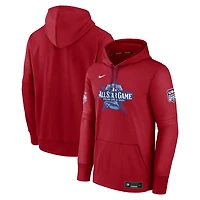 Men's Nike Red National League Authentic Collection 2026 MLB All-Star Game USA 250 Therma-FIT Hoodie