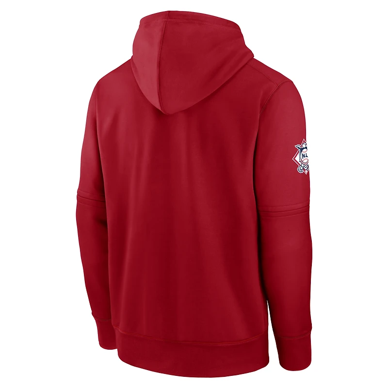 Men's Nike Red National League Authentic Collection 2026 MLB All-Star Game USA 250 Therma-FIT Hoodie