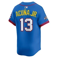 Men's Nike Ronald Acuña Jr. Blue National League 2025 All-Star Edition Limited Player Jersey