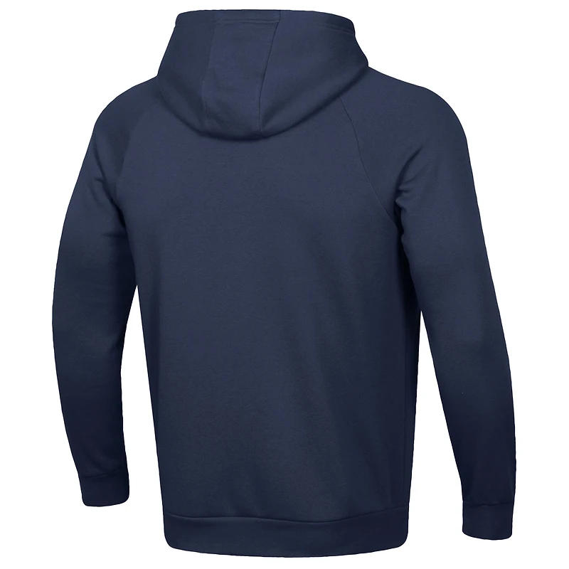 V110794 NAVY 190 SHIELD NCAA UAR Jolly Rogers Rival Fleece Hood SWTMENHOD