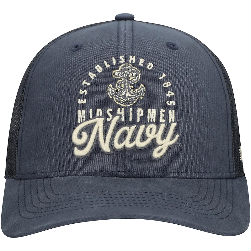 Men's '47 Navy Navy Midshipmen Pitstop Trucker Adjustable Hat