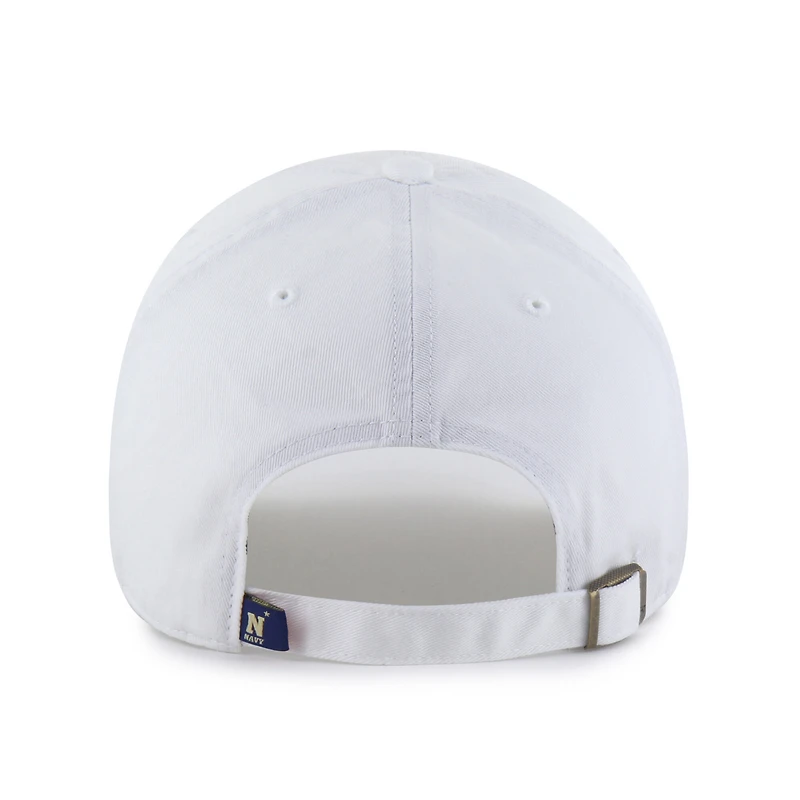 Casquette ajustable « 47 White Navy Midshipmen Clean Up » pour homme