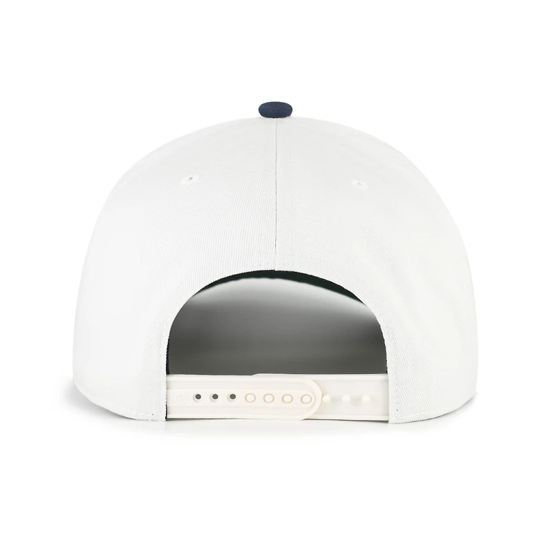 Men's '47 White Navy Midshipmen Contemporary Basics Two-Tone Hitch Adjustable Hat