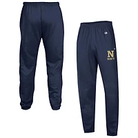 Pantalon de survêtement en polaire Powerblend à bande pour homme, modèle Champion Navy Midshipmen