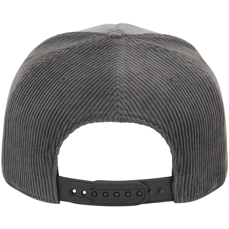 Men's Colosseum  Gray Navy Midshipmen Where's My Hat Podium Adjustable Trucker Hat
