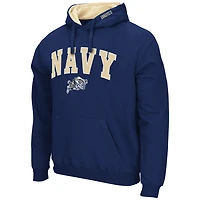 Sweat à capuche Colosseum Navy Midshipmen Arch & Logo 3.0 pour homme