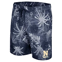 Men's Colosseum Navy Midshipmen What Else is New Swim Shorts