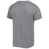 Men's League Collegiate Wear Heather Navy Midshipmen 1965 Arch Victory Falls Tri-Blend T-Shirt