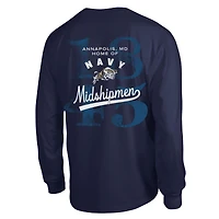 T-shirt à manches longues plastifié All-Star des aspirants de la marine américaine, champion