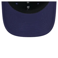 Men's New Era Navy Navy Midshipmen Wordmark Rope 9SEVENTY Stretch-Snap Hat