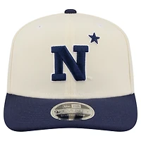 Men's New Era White/Navy Navy Midshipmen America's 250th 9SEVENTY Adjustable Hat