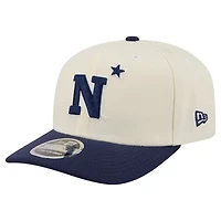 Men's New Era White/Navy Navy Midshipmen America's 250th 9SEVENTY Adjustable Hat