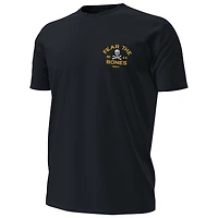 Men's Under Armour Navy Midshipmen 2024 Rivalry Fear The Bones Performance T-Shirt