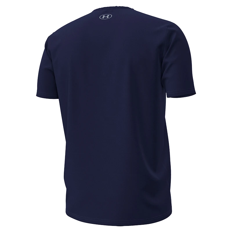 T-shirt de performance Under Armour Navy Midshipmen 2025 pour homme