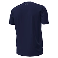 T-shirt de performance Under Armour Navy Midshipmen 2025 pour homme