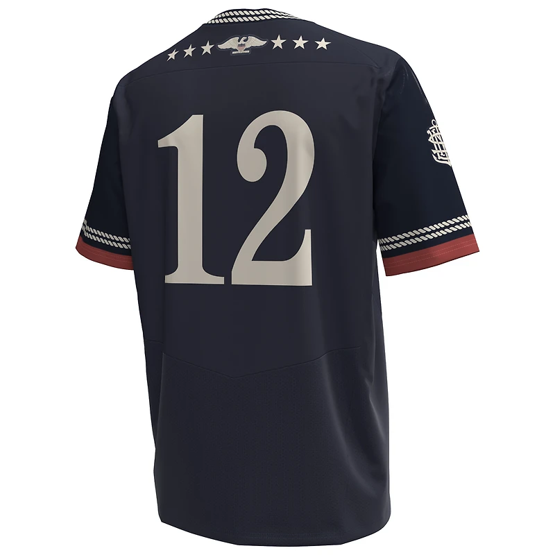 Maillot réplique de la collection Sideline pour homme Under Armour Navy Midshipmen, commémorant le 250e anniversaire l'uniforme.
