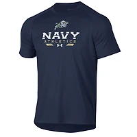 Men's Under Armour  Navy Midshipmen Athletics Tech T-Shirt