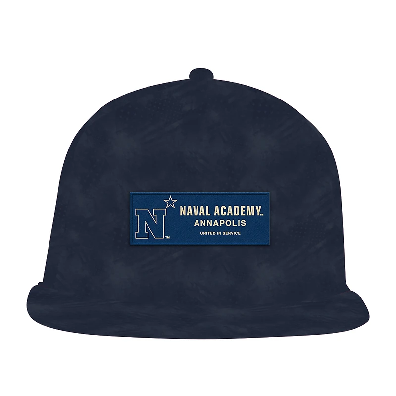 Casquette Snapback ArmourFuse Navy Midshipmen Freedom Collection pour homme Under Armour