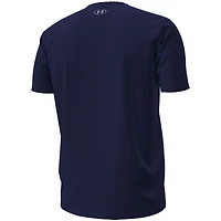 Men's Under Armour Navy Midshipmen Overlay Performance T-Shirt