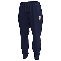 Pantalon de jogging en polaire Under Armour Navy Midshipmen Unstoppable pour homme