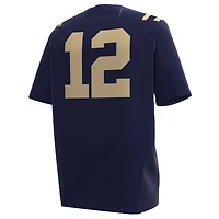 Men's Under Armour #12 Navy Midshipmen Replica Football Jersey