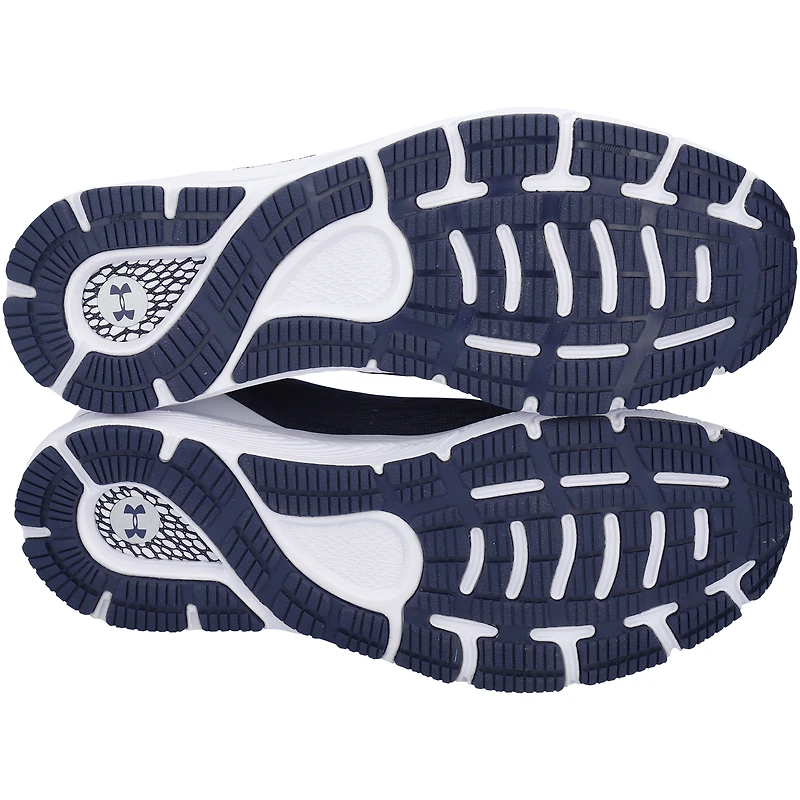 Navy Midshipmen Team-Issued Sonic Under Armour Shoes from the Football Program