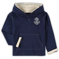 Toddler Colosseum Navy/Heathered Gray Navy Midshipmen Poppies Pullover Hoodie and Sweatpants Set