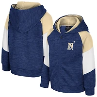 Toddler Colosseum Navy Midshipmen Spirit Hollow Full-Zip Hoodie