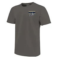 T-shirt unisexe « Image One » gris marine, aspirants de hyper local, The Yard Bill