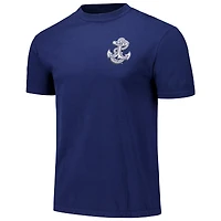 T-shirt unisexe avec phrases de drapeaux nautiques hyper locaux, aspirants marine la