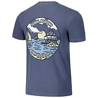 Unisex Navy Midshipmen Scenic Comfort Colors T-Shirt