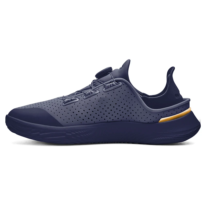 Chaussures de course unisexes Under Armour Navy Midshipmen SlipSpeed