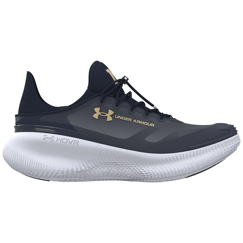 Chaussures de course unisexes Under Armour Navy Midshipmen Team SlipSpeed ​​Nova