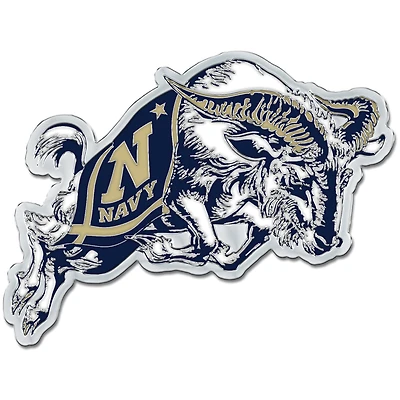 WinCraft Navy Midshipmen Colored Chrome Auto Emblem