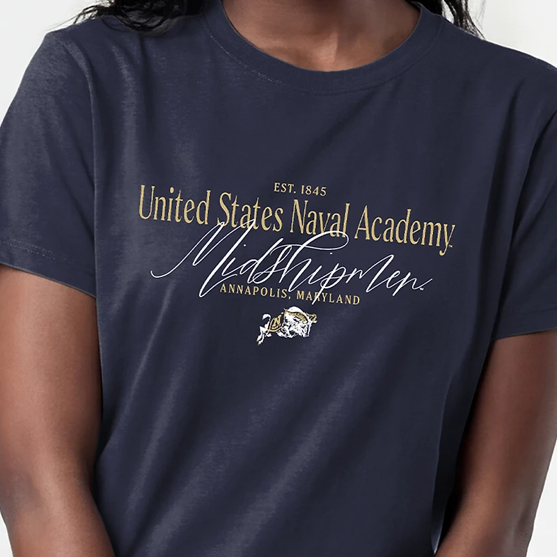 Women's Champion Navy Midshipmen Lifestyle T-Shirt