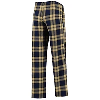 Concepts Sport T-shirt et pantalon en flanelle bleu marine/doré marine pour femme