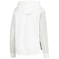 Women's Under Armour White Navy Midshipmen All Day Pullover Hoodie