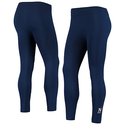 Leggings polaires ZooZatz pour femmes, couleur marine, style Midshipmen