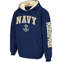 Chandail à capuchon Colosseum Navy Midshipmen 2-Hit Team pour jeune