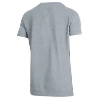 Youth Under Armour Gray Navy Midshipmen 250th Anniversary Uniform Sideline Collection T-Shirt