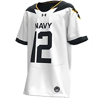 Maillot réplique de rivalité des jeunes Under Armour White Navy Midshipmen 2024
