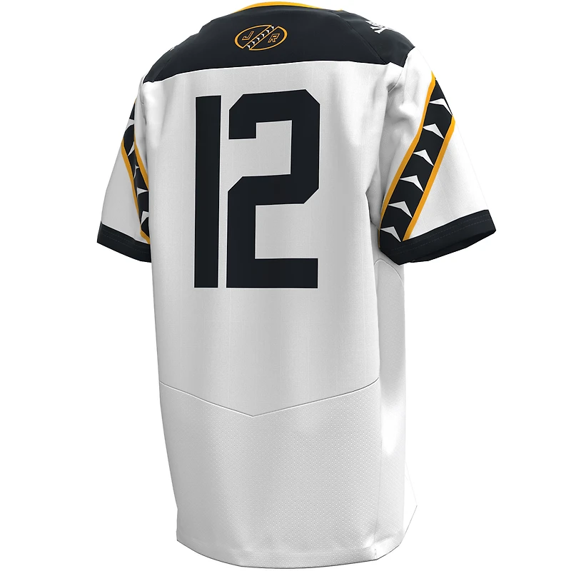 Maillot réplique de rivalité des jeunes Under Armour White Navy Midshipmen 2024